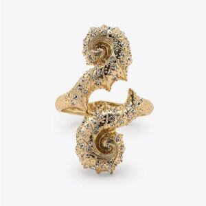 NEW! Zara Coral Rigid Bangle Bracelet - BLOGGER FAV NIB